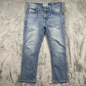 ARIAT M2 Traditional Relaxed Fit Boot Cut Mens Jeans 36(38)x34(32) Distressed